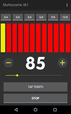 Metronome M1 android App screenshot 0