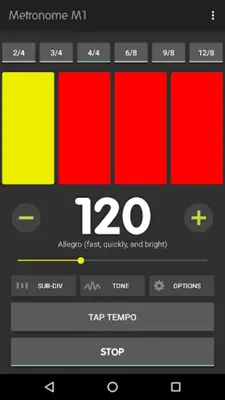 Metronome M1 android App screenshot 13