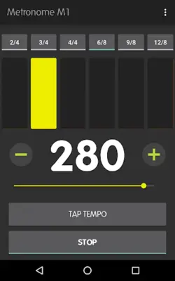 Metronome M1 android App screenshot 1