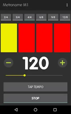 Metronome M1 android App screenshot 3