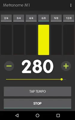 Metronome M1 android App screenshot 5